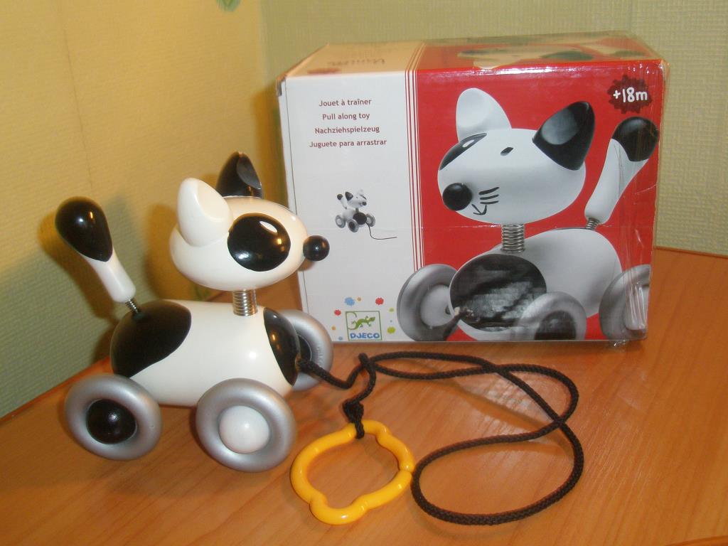 деревянный кот-каталка. я-Отдала с 01.06.2019