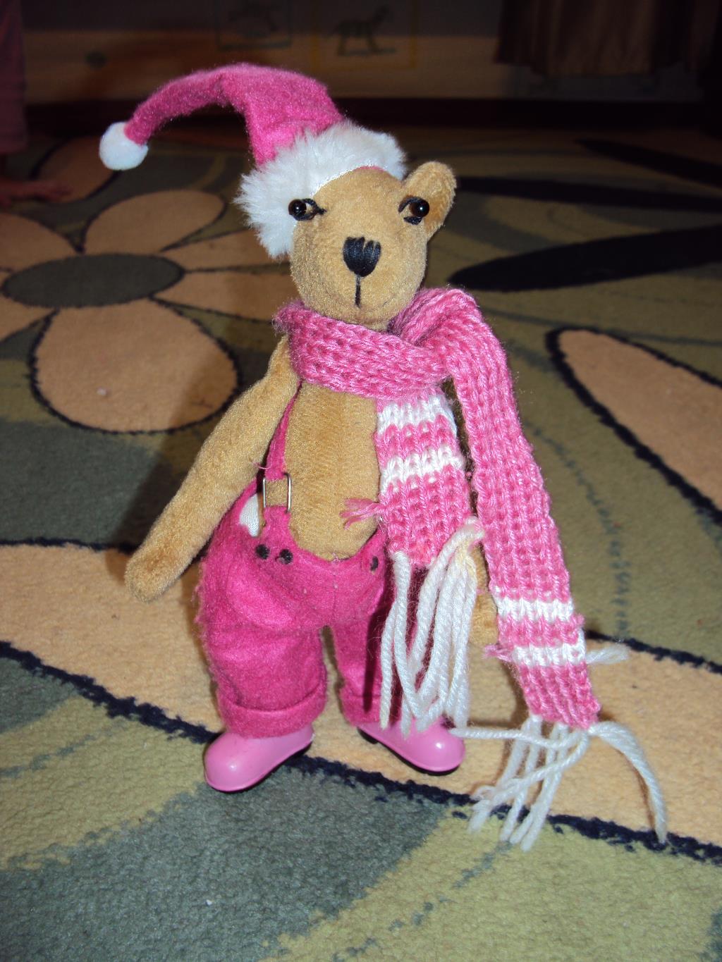 новогодний мишка. Игрушки б/у