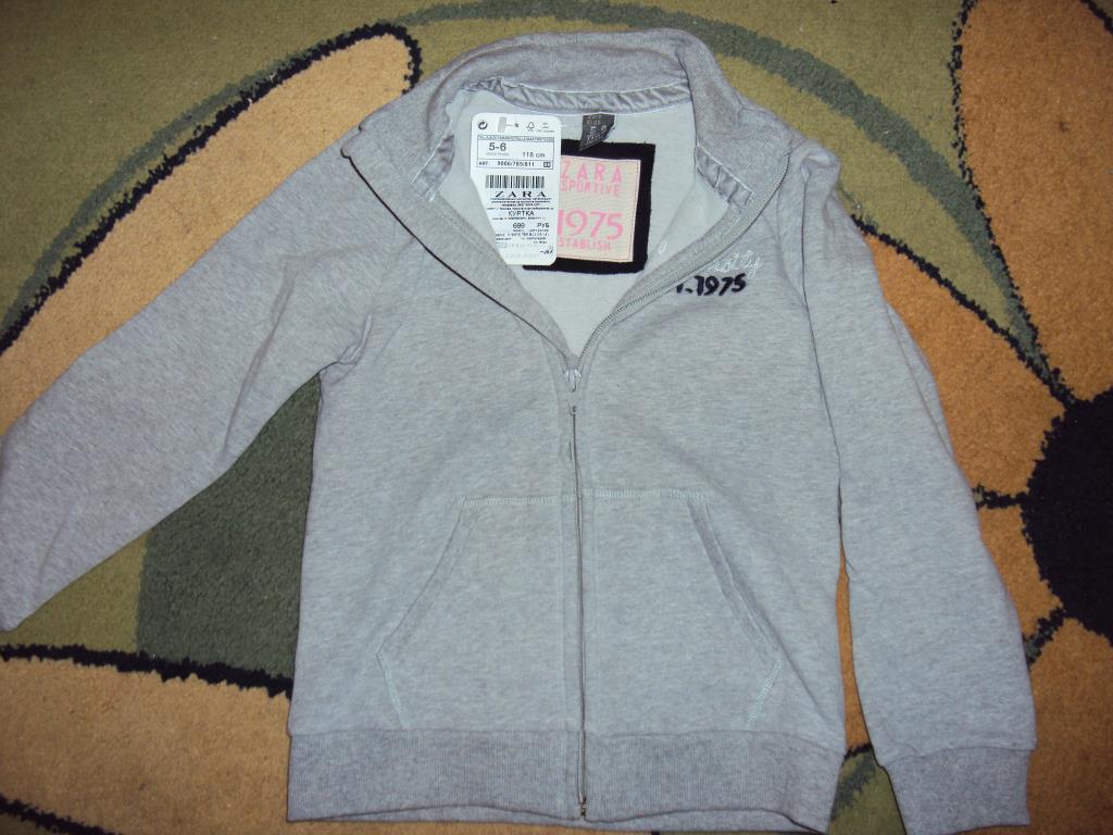 джемпер Зара на 5-6 лет, по ценнику 700р. Детская одежда НОВАЯ