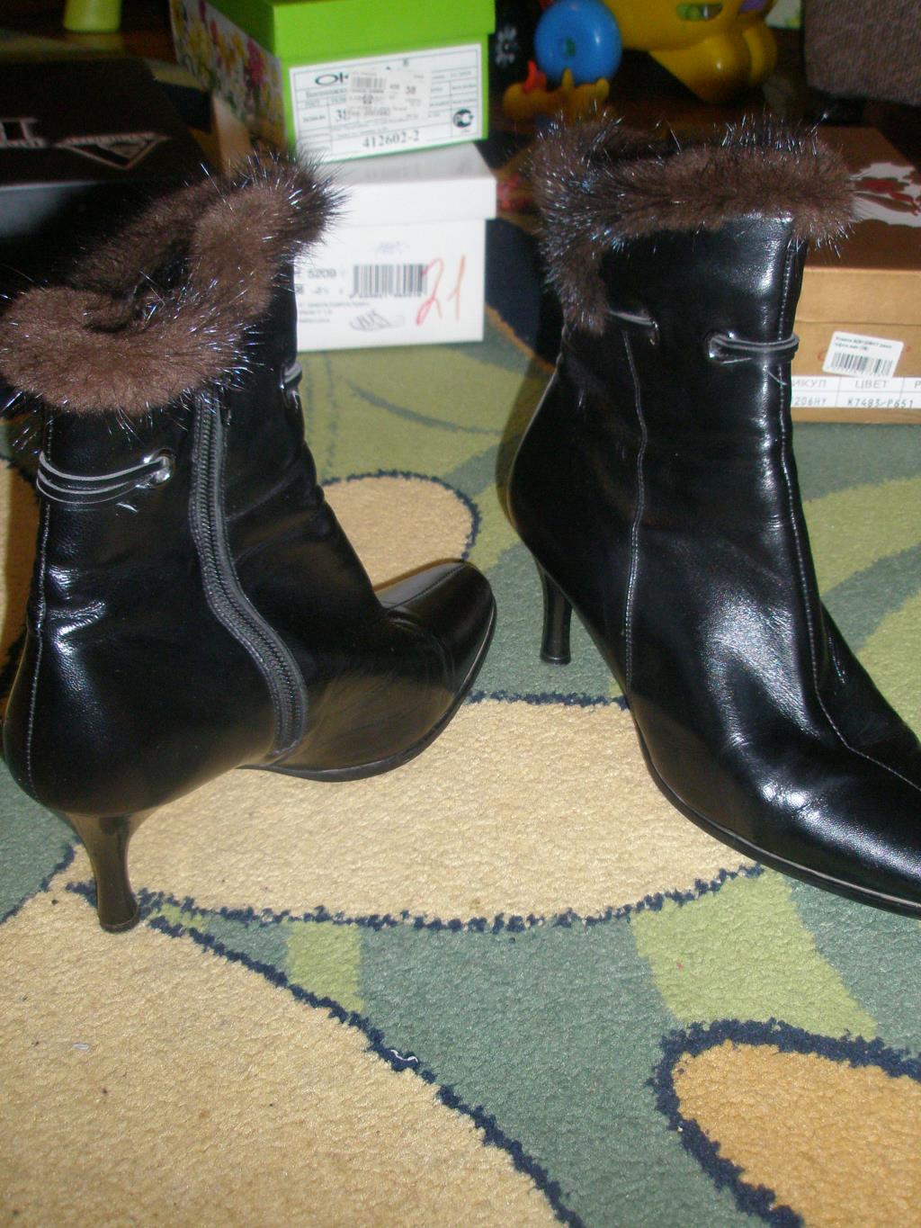 осенне-весенние кожаные полуботинки Covani р38. я-Продано