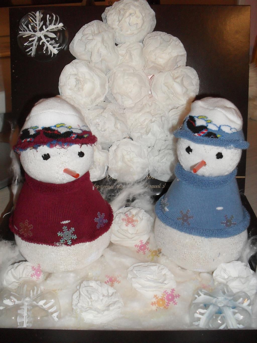 Новогодние снеговички!!!. 