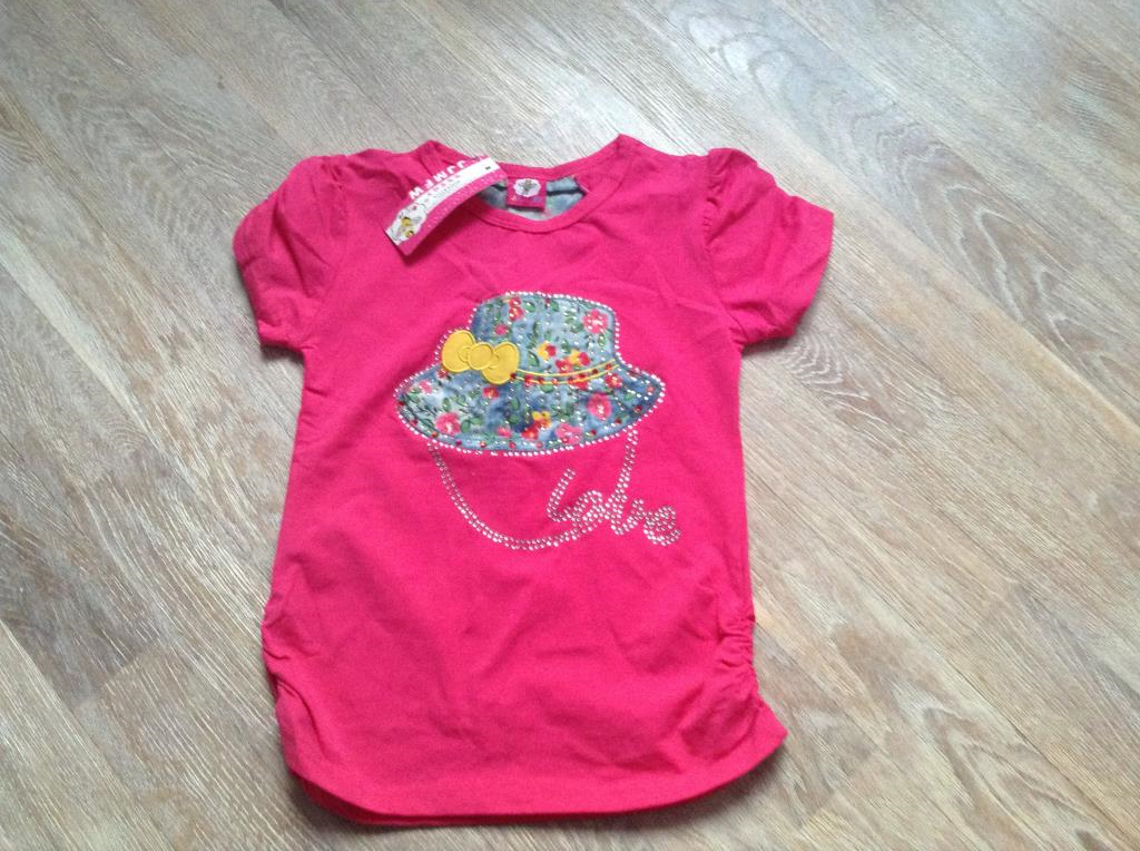 Футболка на 5-6 лет. Детская одежда НОВАЯ