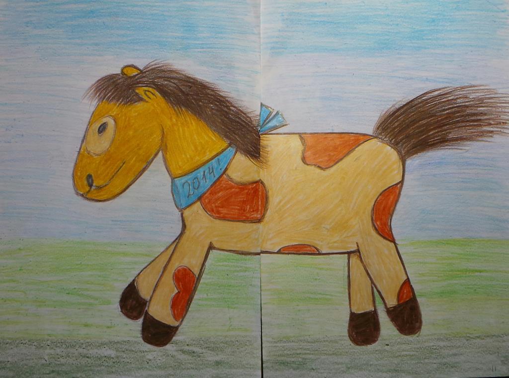 Лошадка 2 класса. Введенский лошадка. Лошадка рисунок. Иллюстрация к стихотворению я люблю свою лошадку.