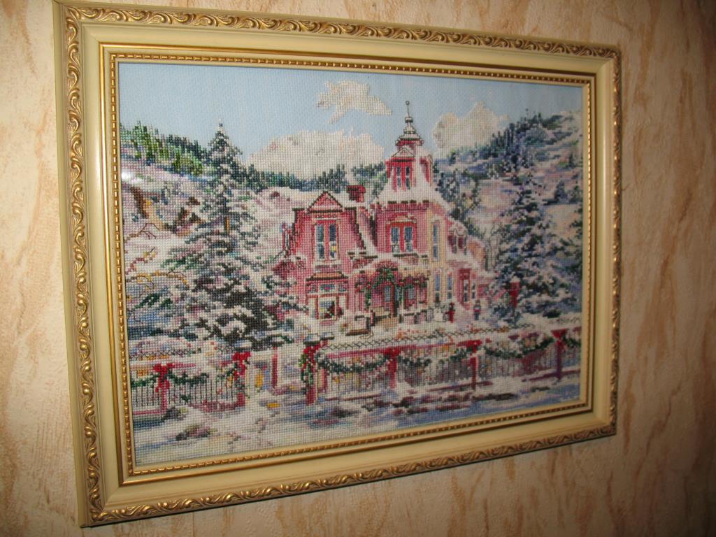  Marty Bell Rocky Mountain Christmas  .  Вышивка