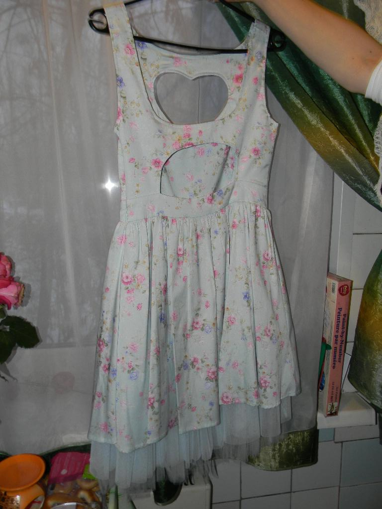 Платье нежное беби-долл на 42 р-р. Пристрой всяко-разный