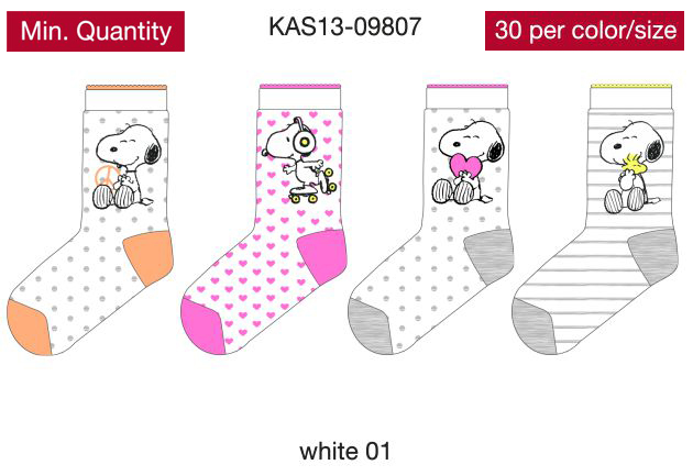 Носки для девочек (KAS13-09807). Носки