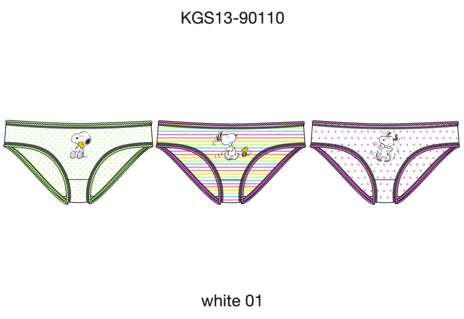 Трусы для девочек (KAS13-90110). Трусы