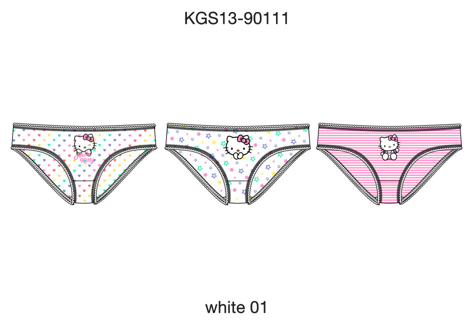 Трусы для девочек (KAS13-90111). Трусы