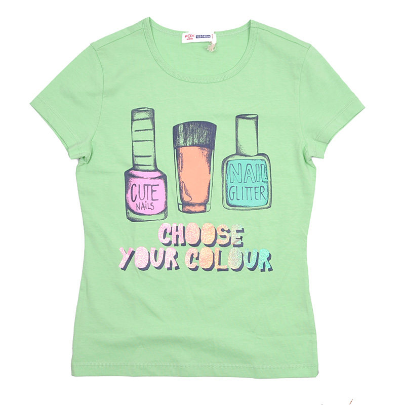 Футболка для девочек (KGS13-93105). Футболка