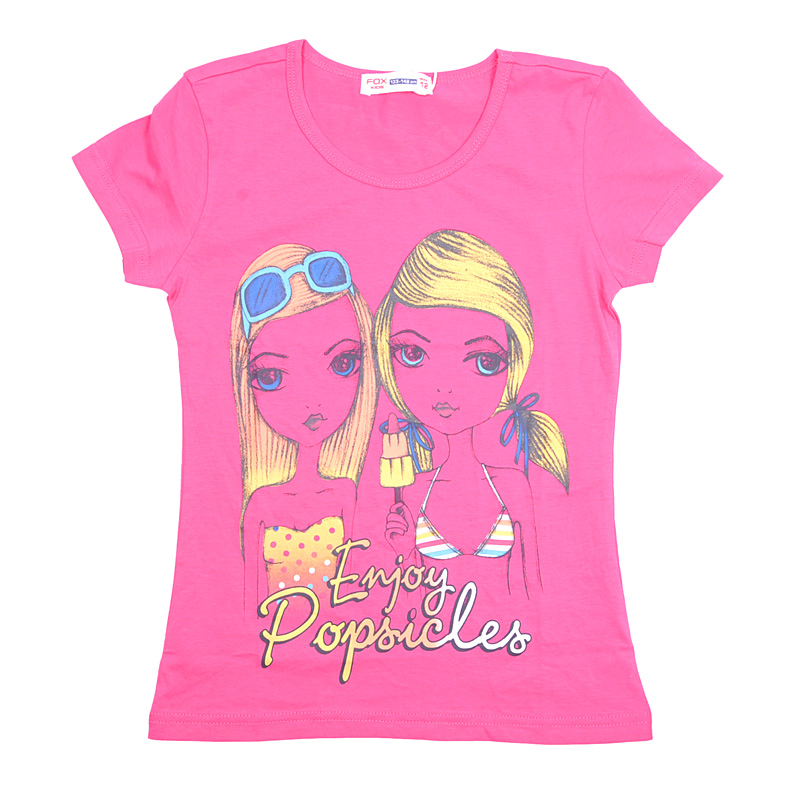 Футболка для девочек (KGS13-93106). Футболка