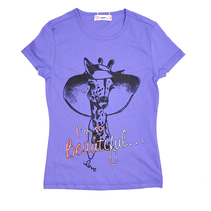 Футболка для девочек (KGS13-93115). Футболка