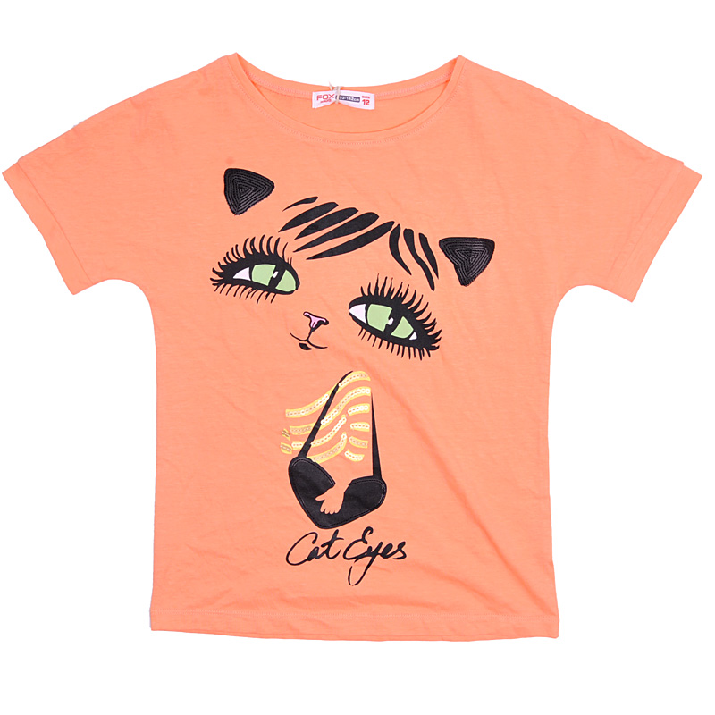 Футболка для девочек (KGS13-93702). Футболка