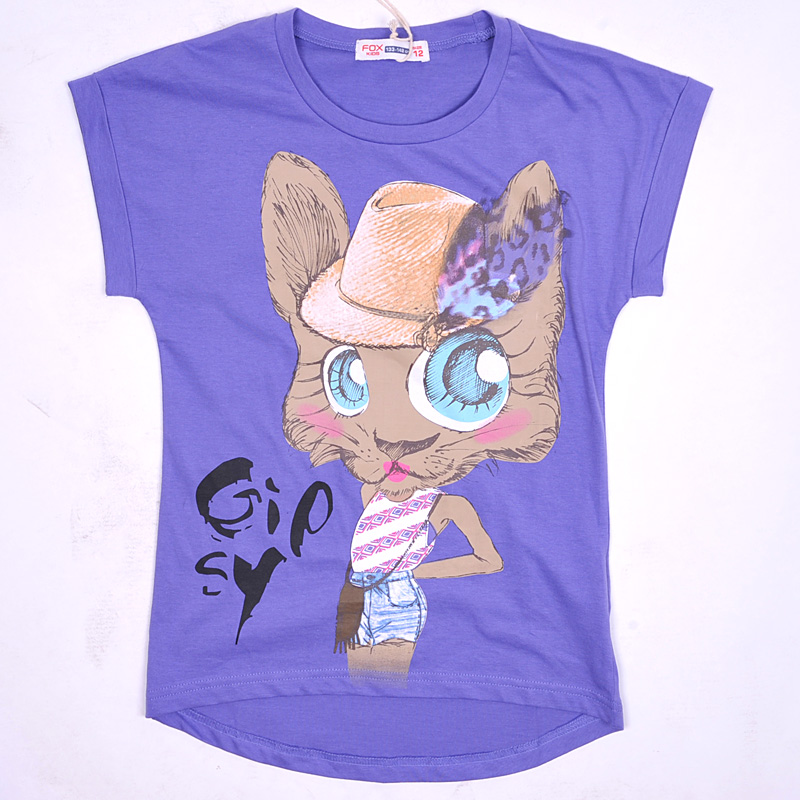 Футболка для девочек (KGS13-93706). Футболка