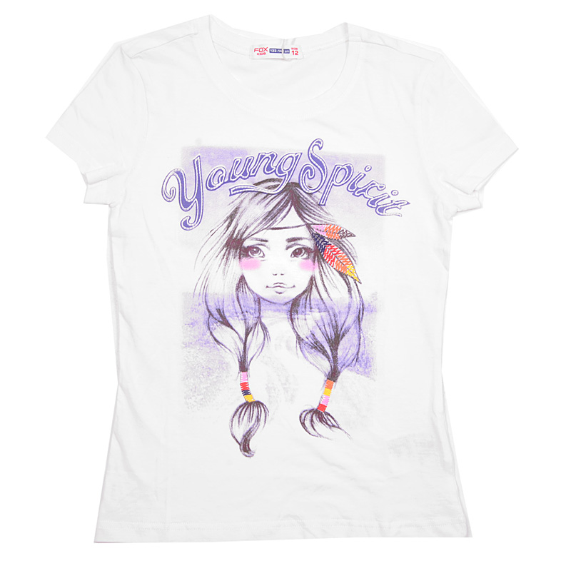 Футболка для девочек (KGS13-93711). Футболка