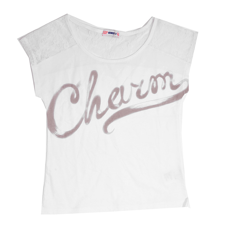 Футболка для девочек (KGS13-93717). Футболка