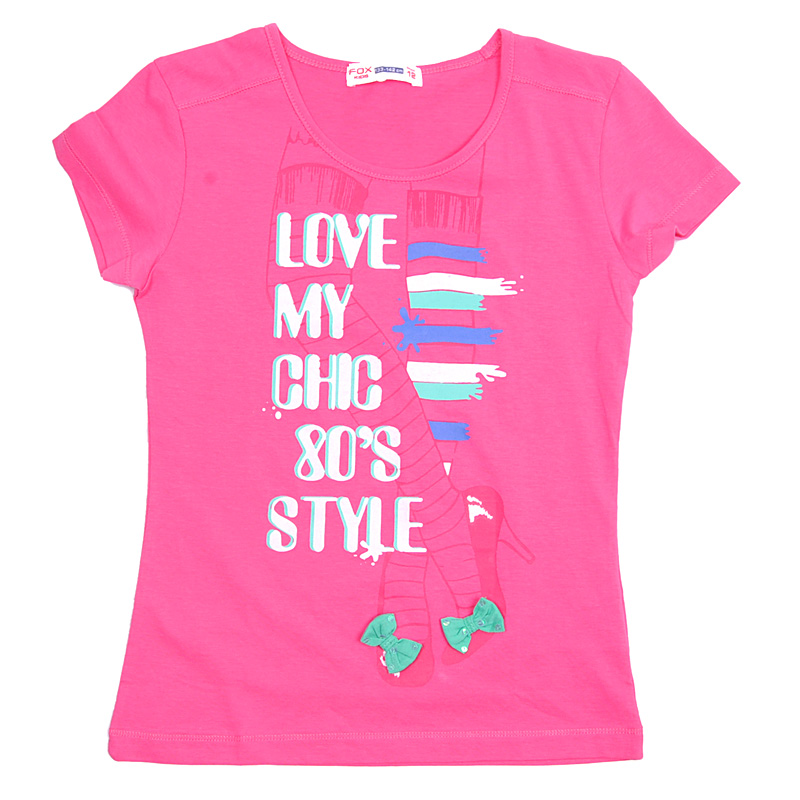 Футболка для девочек (KGS13-93724). Футболка