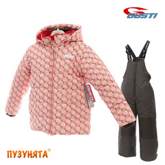 Gusti д/д, р.4 - зимний комплект из 5 предметов.. куртки, ветровки, жилеты