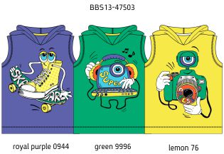 Майка для мальчиков (BBS13-47503). Майка