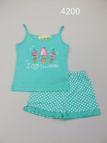 Костюм-двойка для девочек (Z13-4200). Костюм-двойка