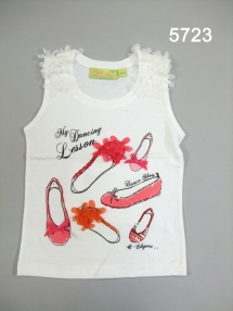 Майка для девочек (Z13-5723). Майка