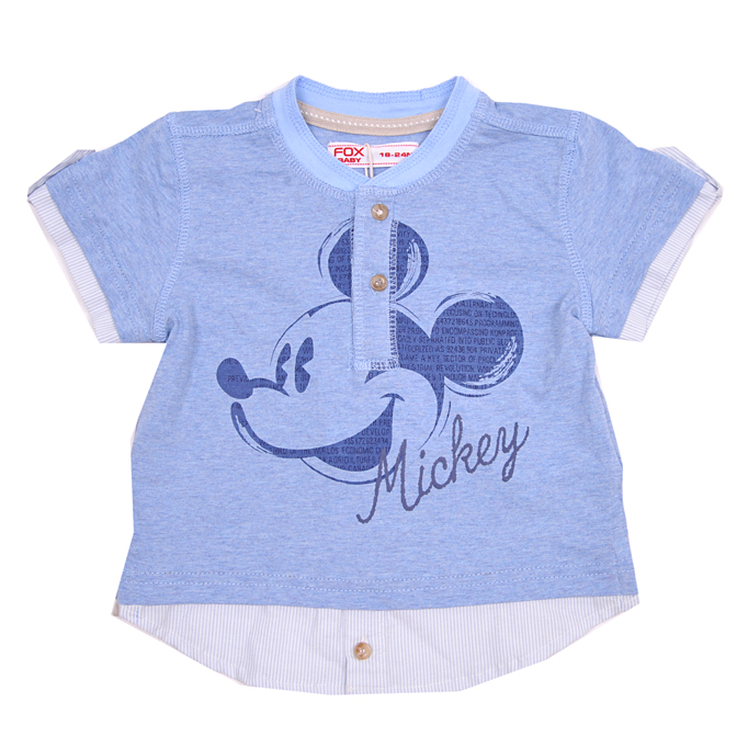 Рубашка с коротким рукавом для мал (BBS13-35505). Рубашка с коротким рукавом