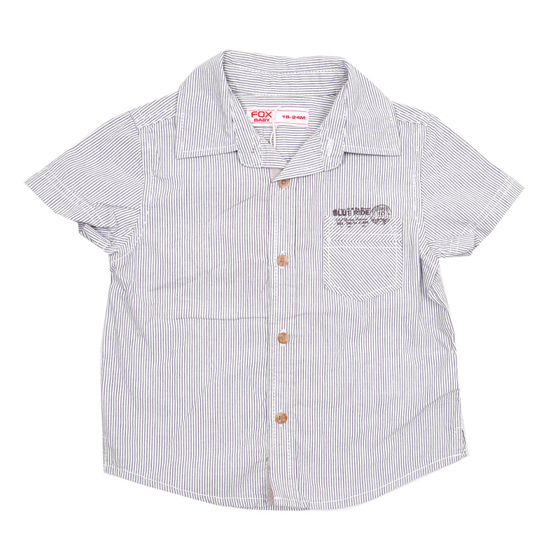Рубашка с коротким рукавом для мал (BBS13-35507). Рубашка с коротким рукавом