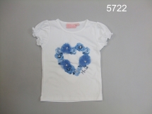 Футболка для девочек (Z13-5722). Футболка