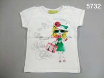 Футболка для девочек (Z13-5732). Футболка
