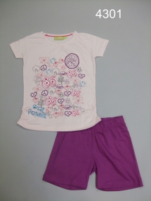 Костюм-двойка для девочек (Z13-4301). Костюм-двойка