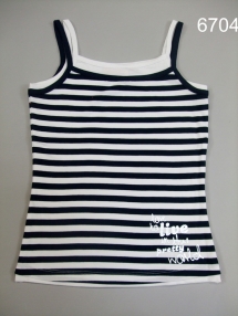 Майка для девочек (Z13-6704). Майка