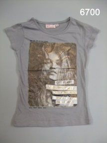 Футболка для девочек (Z13-6700). Футболка