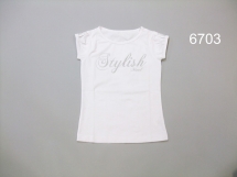 Футболка для девочек (Z13-6703). Футболка