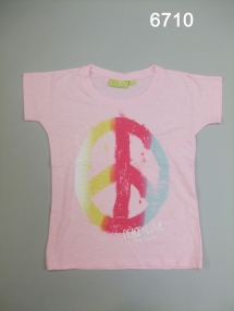 Футболка для девочек (Z13-6710). Футболка