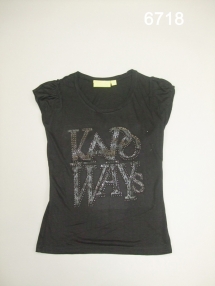 Футболка для девочек (Z13-6718). Футболка