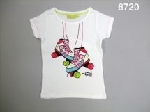 Футболка для девочек (Z13-6720). Футболка