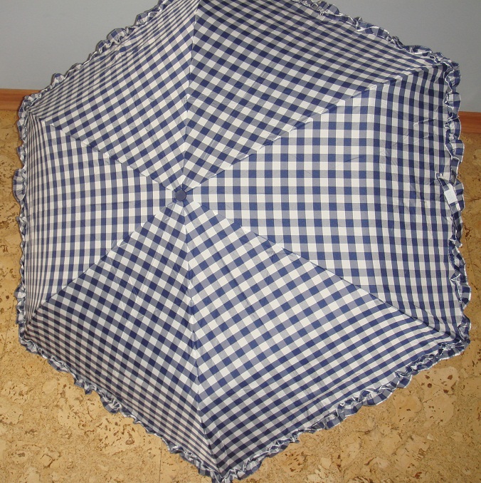 L553 синяя клетка, с юбочкой (2 штуки). забирают -20%