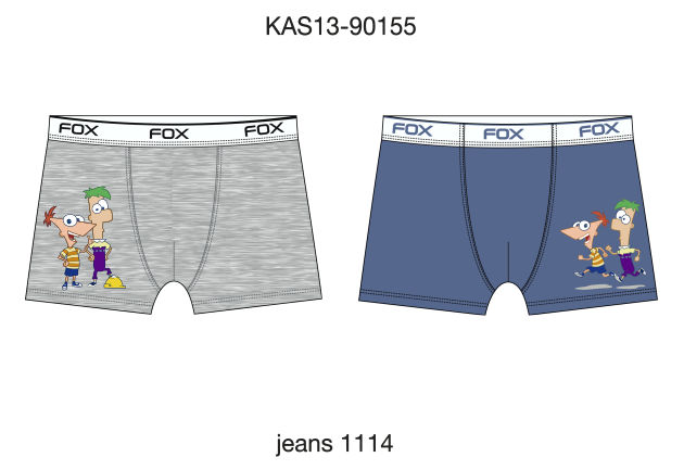 Трусы для мальчиков (KAS13-90155). Трусы