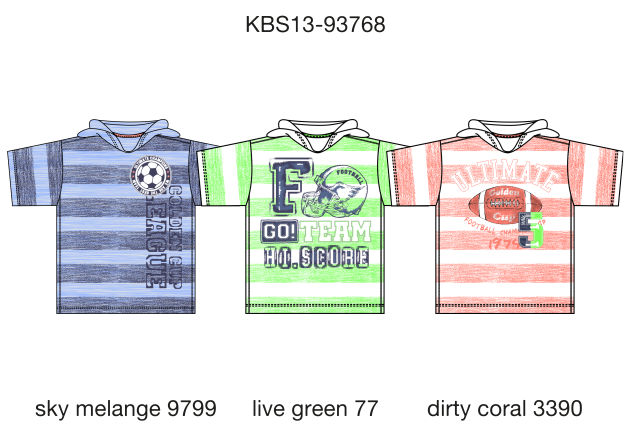 Футболка для мальчиков (KBS13-93768). Футболка