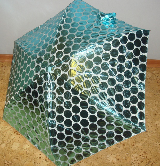 L501 изумрудные блестящие шарики. зонтики пристрой новые