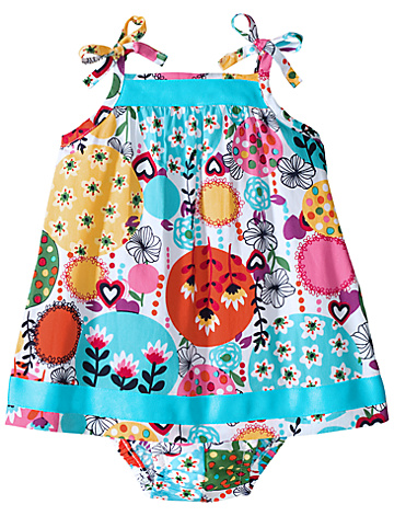 ХаннаАндерсон Платье+ трусики. 0-3 мес, 705 руб.. _Одежда детям до года