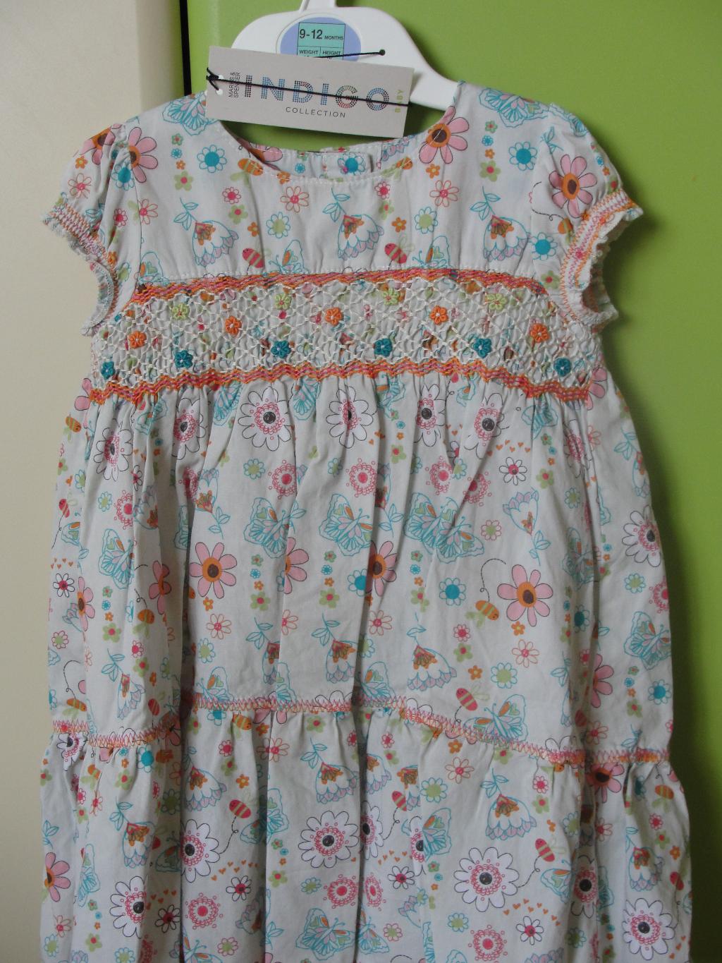  Платье+ трусики M&S. 9-12 мес. 550 руб.. _Одежда детям до года