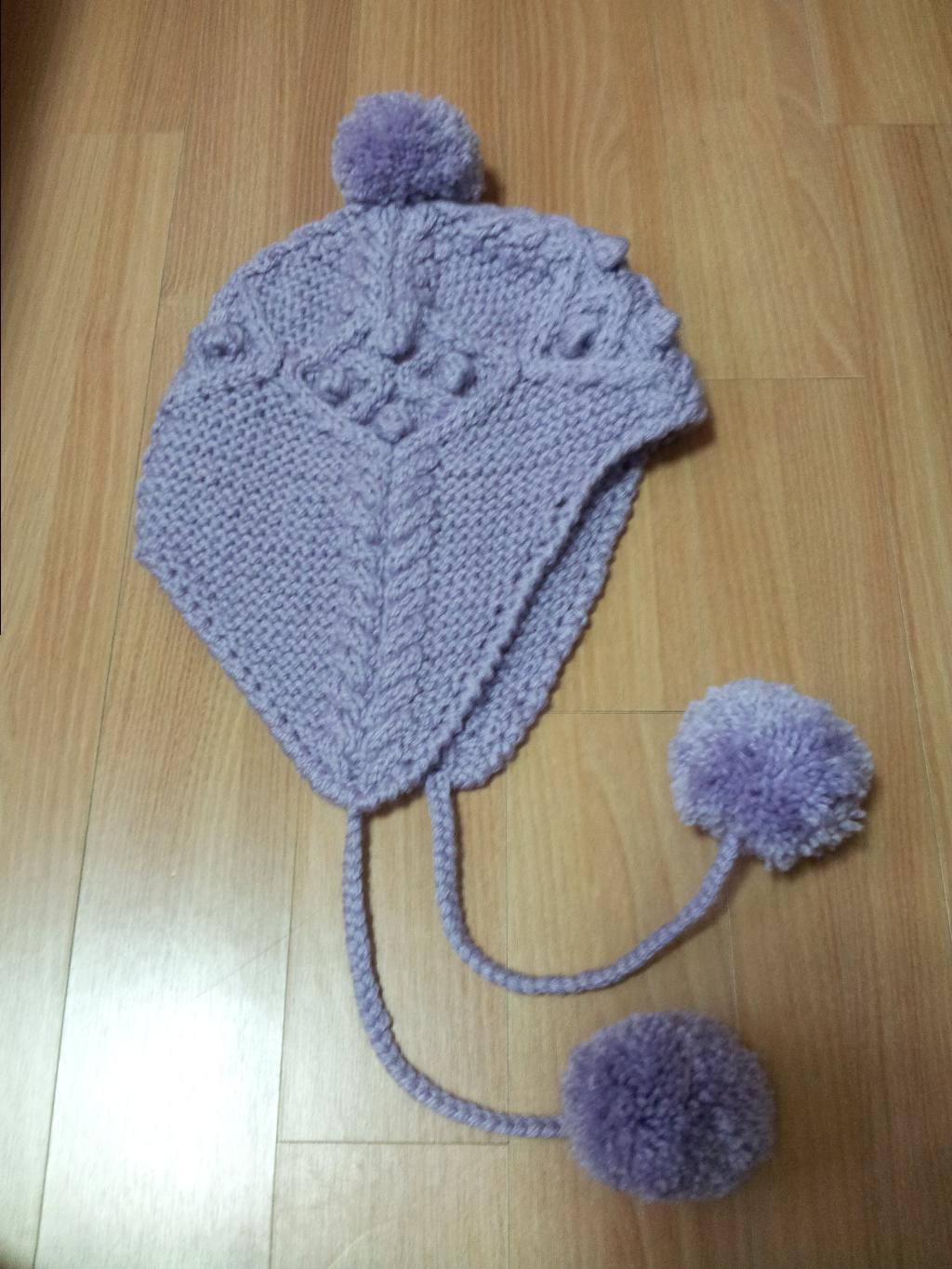 шапка-ушанка. Детские шапочки, шарфики