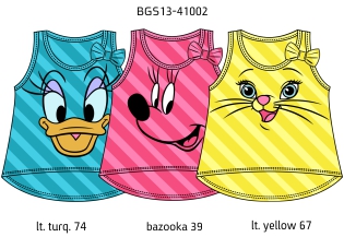 Майка для девочек (BGS13-41002). Майка