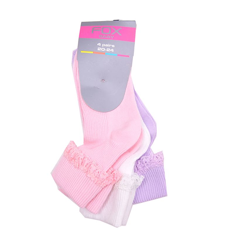 Носки для девочек (BAS13-09804). Носки