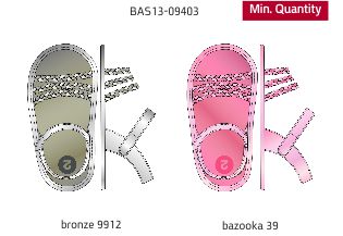 Сланцы для девочек (BAS13-09403). Обувь