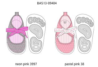 Сланцы для девочек (BAS13-09404). Обувь