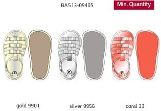 Сланцы для девочек (BAS13-09405). Обувь