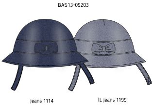 Панама для девочек (BAS13-09203). Панама