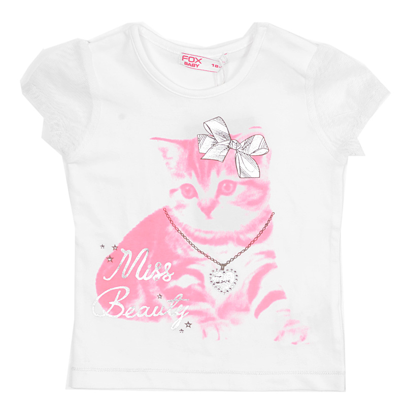 Футболка для девочек (BGS13-30001). Футболка