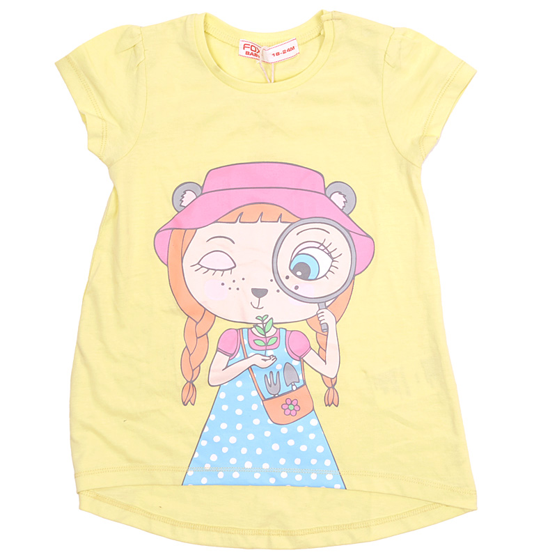 Футболка для девочек (BGS13-31001). Футболка